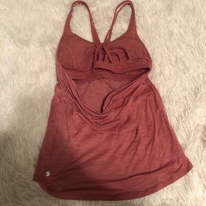 Lululemon Tank with built in bra